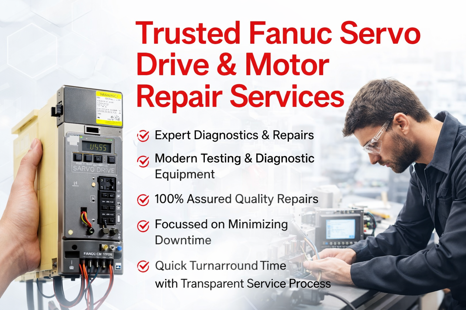 Spindle Drive Repairing